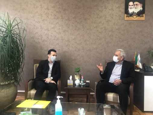 دیدار رئیس فدراسیون جودو با مدیرکل ورزش و جوانان استان تهران